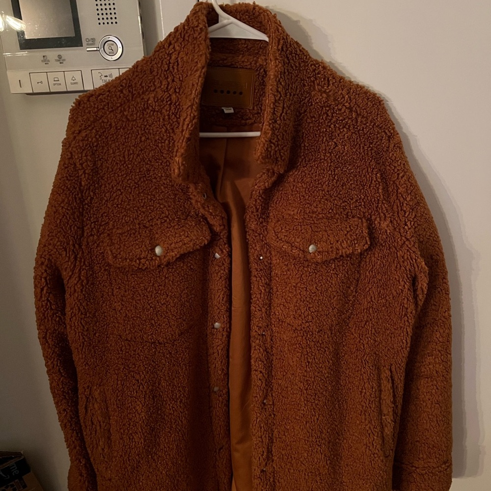 Women’s Brown Sherpa Jacket
